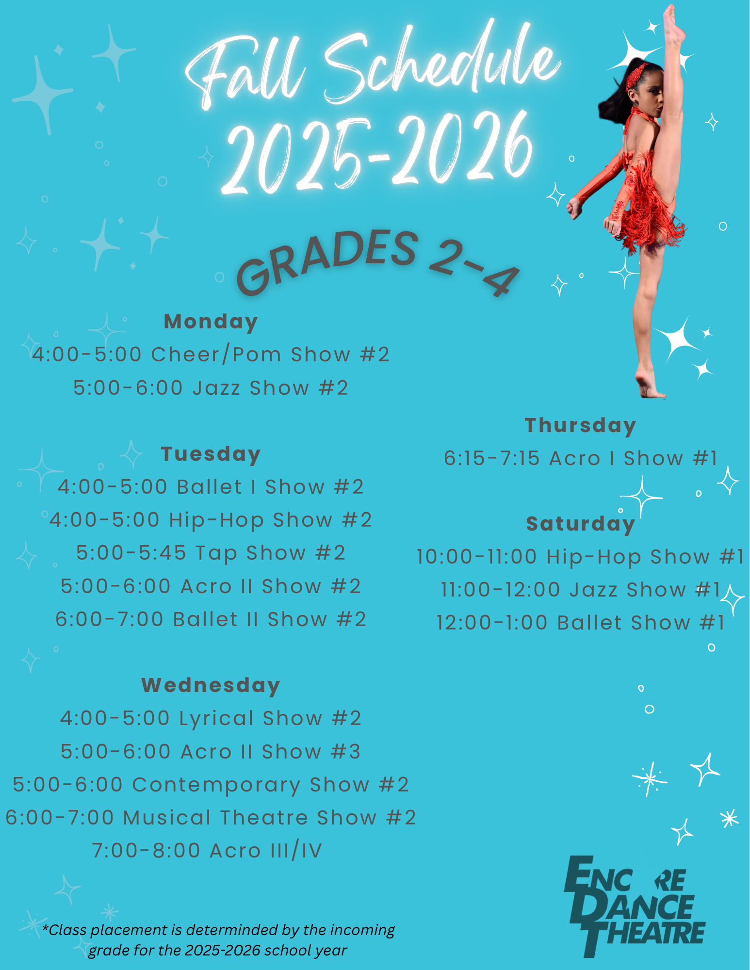 fall classes