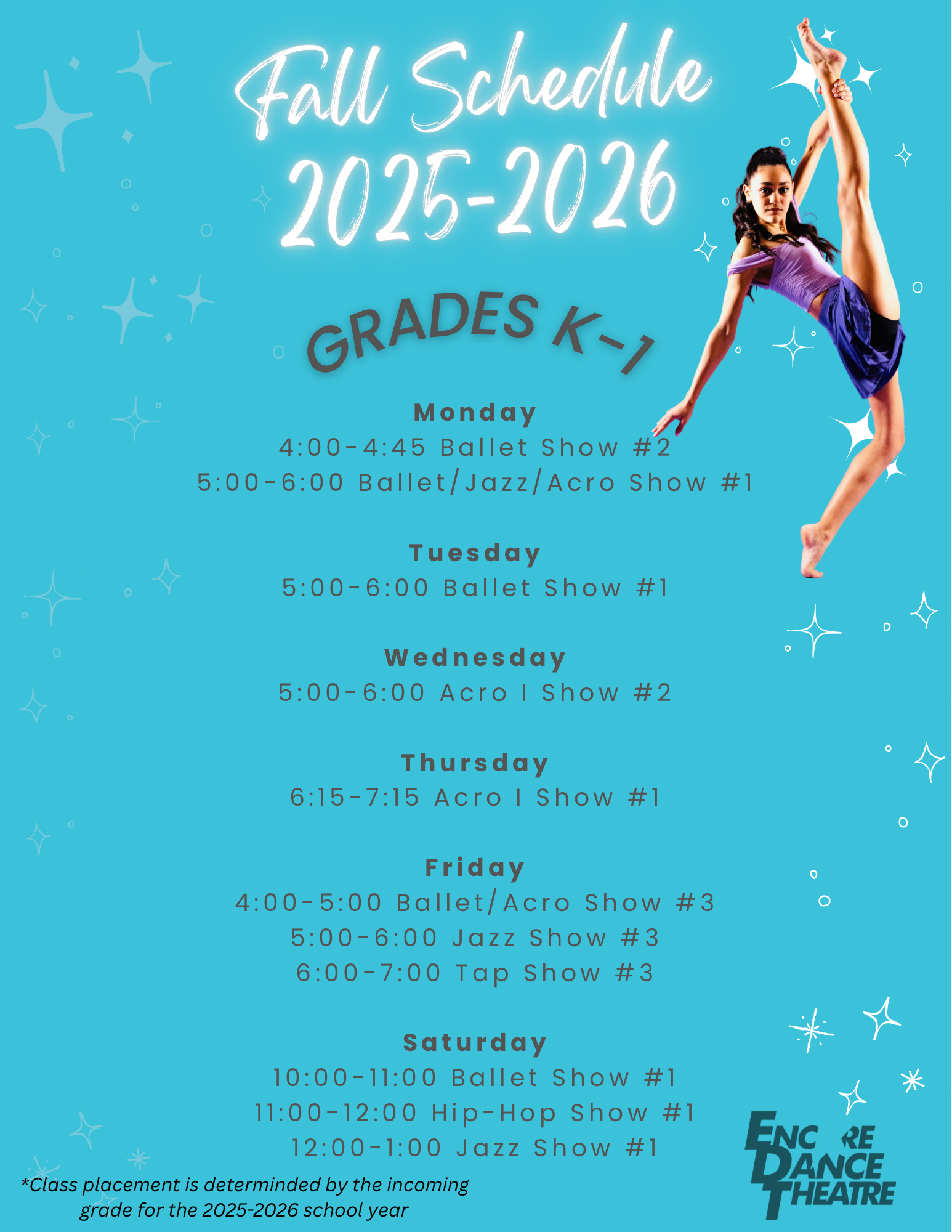 fall classes