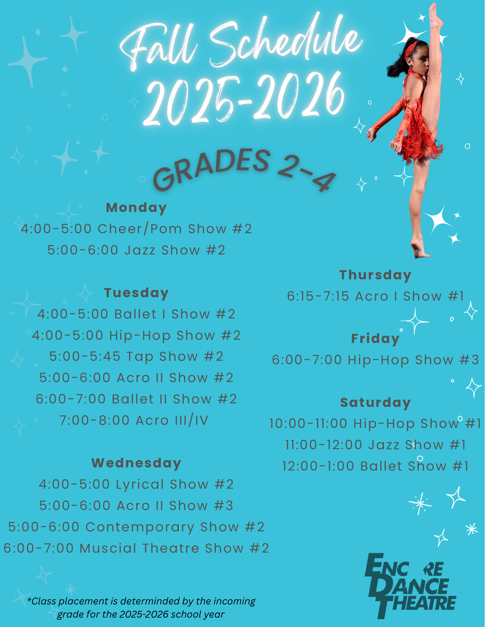 fall classes